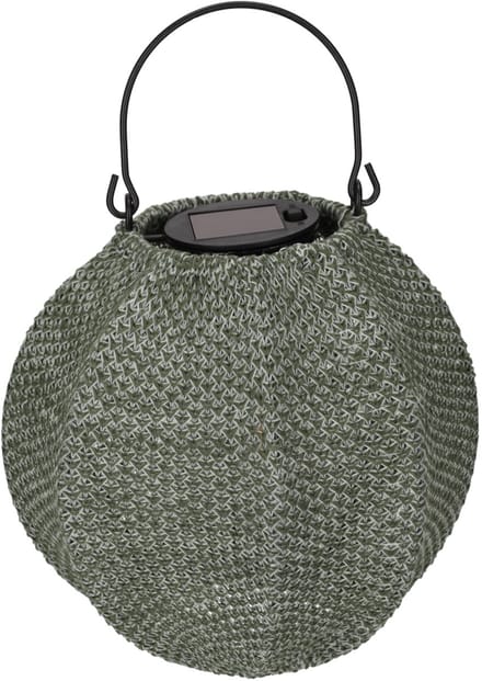 JENS Living Solar Lantaarn Indy Groen/Wit
