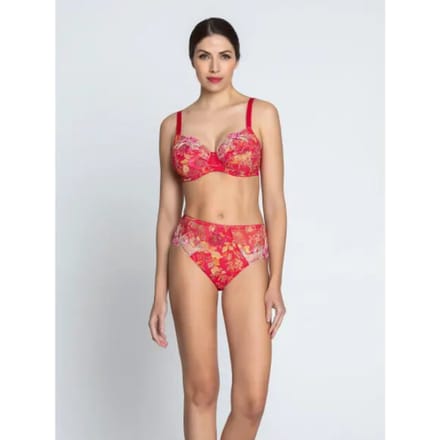 Lise Charmel hoge slip foret rubis Rood XL