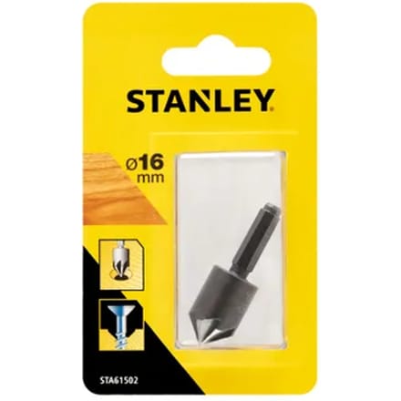 Stanley Verzinkboor Hex Voor Hout - Diam. 16mm