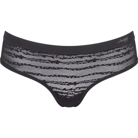 Sloggi FREE Evolve Hipster Lace Dames Onderbroek - ZWART