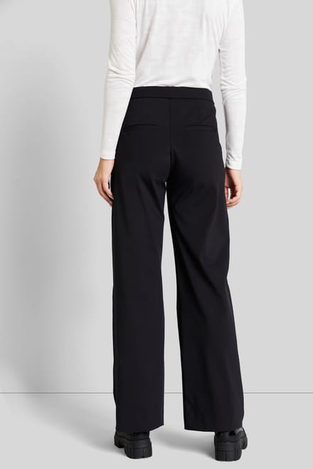 Bugatti Damen Casual broek met elastische tailleband
