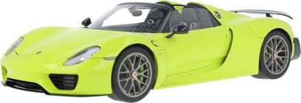AUTOart 1/18 Porsche 918 Spyder Weissach Package, Acid Green