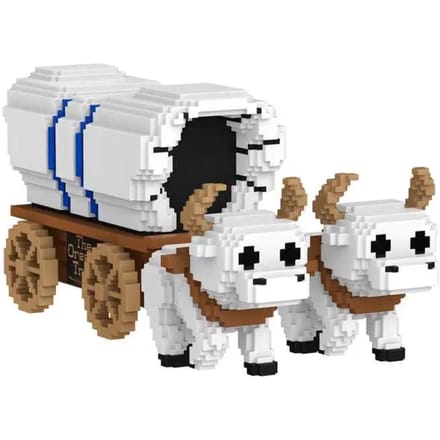 Beeldje Funko Oregon Trail POP! Rides Super Deluxe Vinyl Ox & Wagon