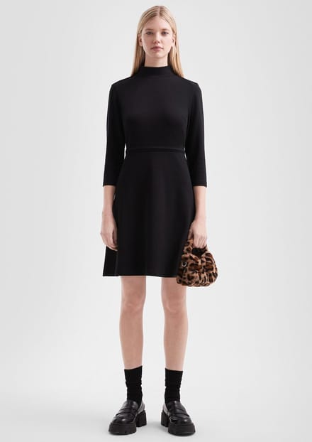 QS - female - Aansluitende jurk van interlock-jersey