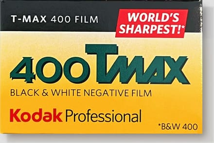 Kodak T-Max 400 135/36 - Zwart Wit - Filmrol - 35mm