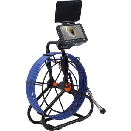 1080P HD Rioolinspectiecamera met 4,3 Inch LCD Scherm Flexibele Afvoerbuis Inspectiecamera US Stekker 20m 20m black
