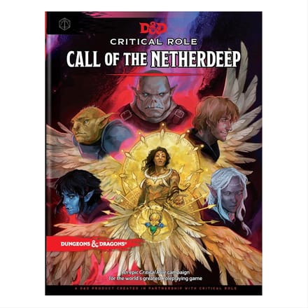 Boek Wizard of the coast Dungeons & Dragons 5 - Livre Critical Role Presents Call Of Netherdeep Anglais