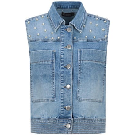 G-Maxx gilet Ferelith - Denim Light Blue