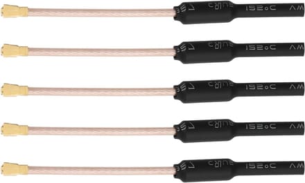 5 Stuks Omnidirectionele Messing Antenne 5.8G 3DB 65mm RG178 Kabel voor UAV en Drone Gebruik