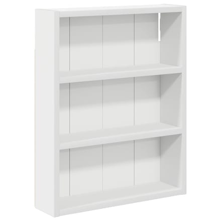 vidaXL - Badkamer - wandkast - Wit - 40 - x - 10 - x - 50 - cm - Geconstrueerd - hout