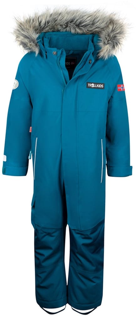 Trollkids Kirkenes Racepak Blauw 98 cm Kinderen