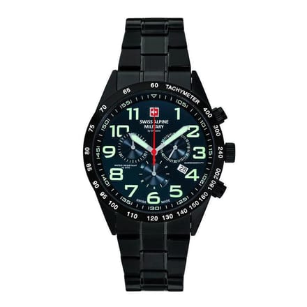 Swiss Alpine Military Combat Basic SAM7055.1873 mannen horloge