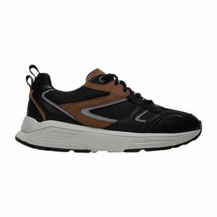 Sneaker Xsensible Men Brooklyn Stretchwalker Black Combi-Schoenmaat 42
