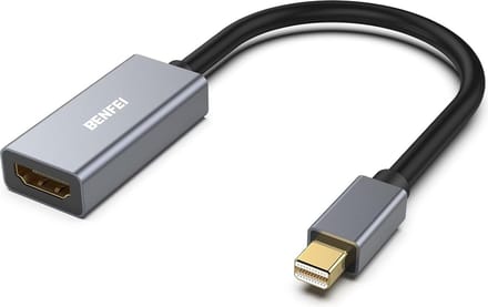 Benfei 4K Mini DisplayPort naar HDMI Adapter - Thunderbolt 2 naar HDMI 4K 30hz
