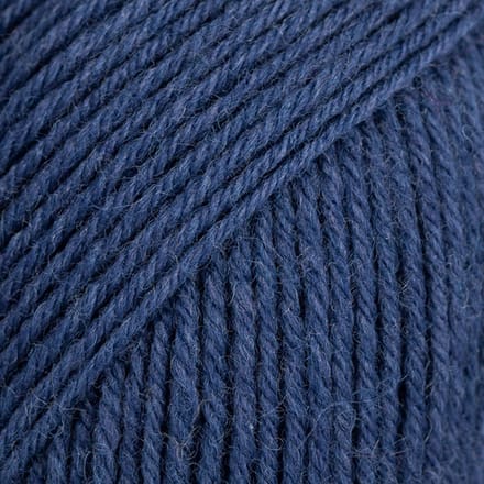 DROPS Fabel Uni Colour - 107 blauw - Wol Garen