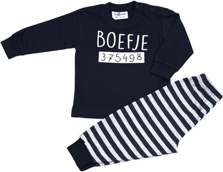 Fun2wear Boefje Pyjama Navy - Maat 128