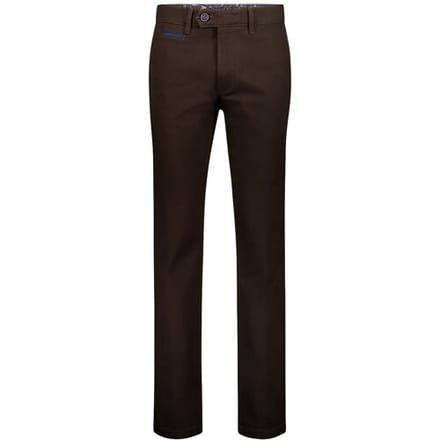 Gardeur Broek Benny-3 Cottonflex All Day Essential Dark Brown / male