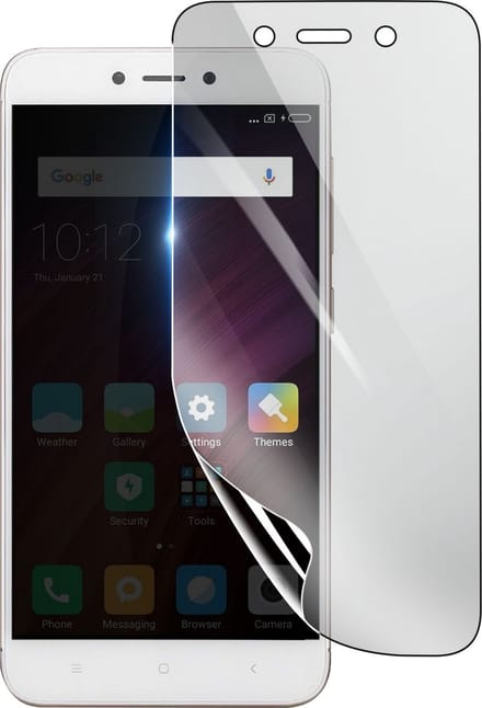 3mk, Geschikt voor Xiaomi Redmi 4X, Schokbestendige Hydrogel Screenprotector, Transparant