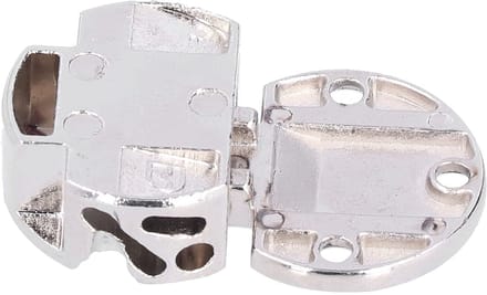 Dailygoods- Tafelscharnier Opvouwbaar - Zinklegering - Mini Scharnier - Duurzaam Hardwareaccessoire - Compact Ontwerp - Flexibele Gebruiksmogelijkheden