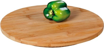 Kesper 58449 keukensnijplank Rond Bamboo Hout
