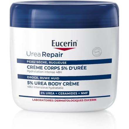 Eucerin UreaRepair Bodycreme 5% Urea - hydraterende Ureum Crème - Zonder parfum – 450 ml