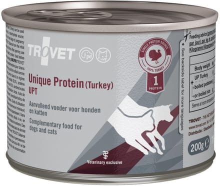 Trovet UPT Unique Protein Turkey 6 x 400 gram blikjes