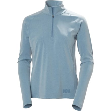 Helly Hansen Tyri Fleece Met Halve Rits Grijs L Vrouw