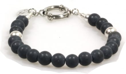 Heaven Eleven Men - Onyx met RVSl 8mm- 21cm