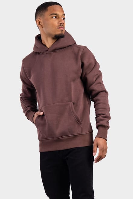 RK BLANK HOODIE COFFEE REGULAR FIT