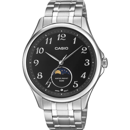 Casio Casio Collection MTP-M110D-1AVER Horloge - Staal - Zilverkleurig - Ø 41 mm