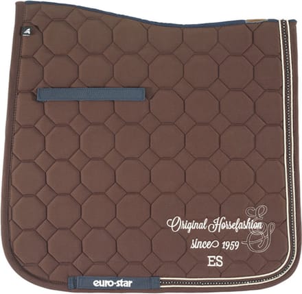 Euro-Star Zadeldek Crystal Chocolate - Full