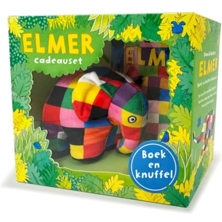 Elmer Boek En Knuffel Cadeauset - Elmer - David McKee