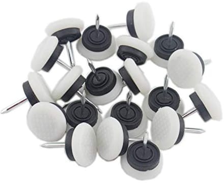 Ronde Zware Nylon Meubelpads - 50 Stuks voor Vloerbescherming