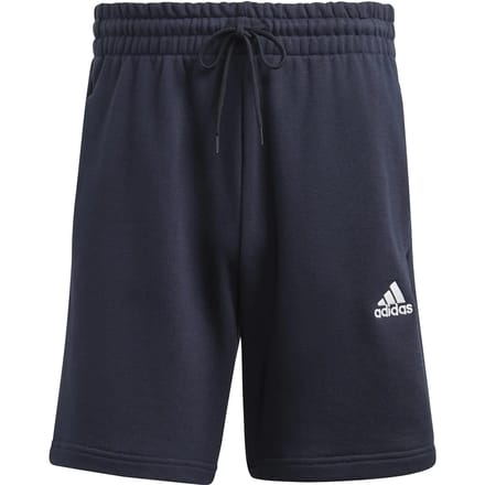 adidas Sportswear Essentials French Terry 3-Stripes Short - Heren - Blauw- S