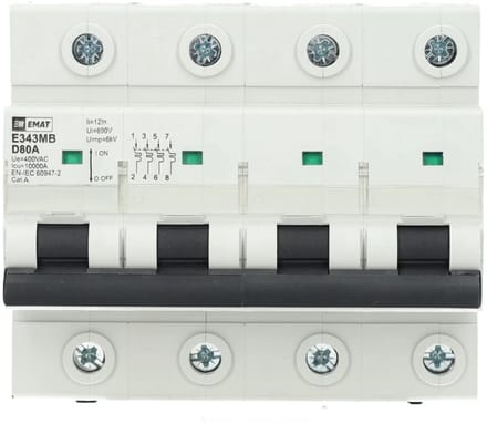 EMAT installatieautomaat 4P D80 (85004073)