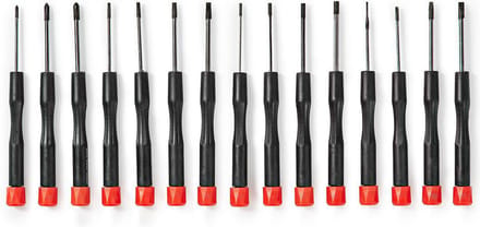 Nedis Precisieschroevendraaierset - 3x PH / 4x Flat / 4x Hex / 4x Tx
