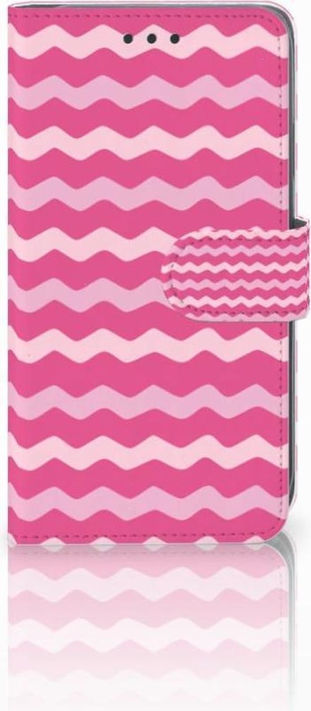 Apple iPhone Xr Telefoon Hoesje Waves Pink