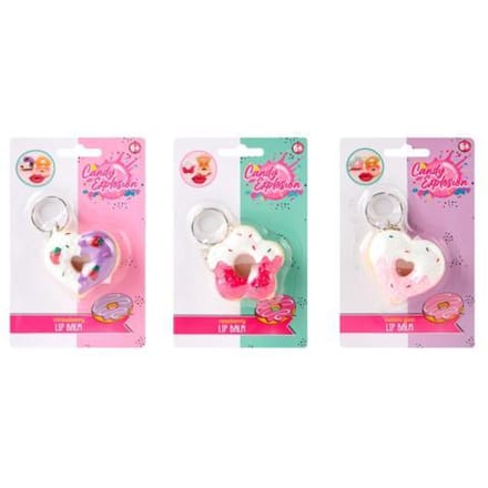 Create it! Candy explosion Donut lippenbalsem sleutelhanger Opmaken en sieraden