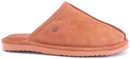 Warmbat Barron Heren Sloffen - Cognac - Maat 41