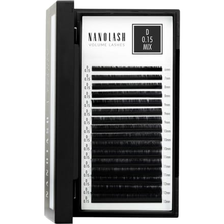 Nanolash Volume Lashes 0.15 D 6-13 mm 1 st