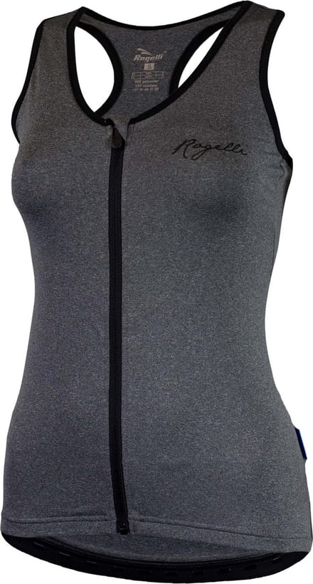 Rogelli Abbey Fietstop - Dames - Grijs Melange - Maat XS