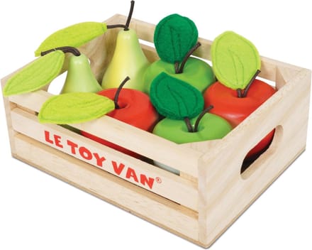 Speelgoedeten - Appels & peren - In kratje