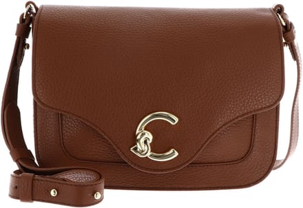 COCCINELLE Leren schoudertas C-Me Crossbody Bag Cognac bruine