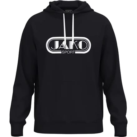 Jako Promo Sweater Met Kap Kinderen - Zwart | Maat: 164
