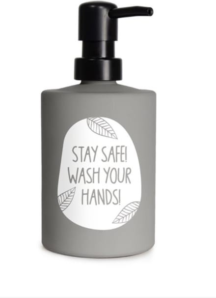 Handzeep Dispenser-Stay safe-cadeau-Keuken-badkamer