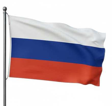 Trasal - vlag Rusland - russische vlag - 150x90cm