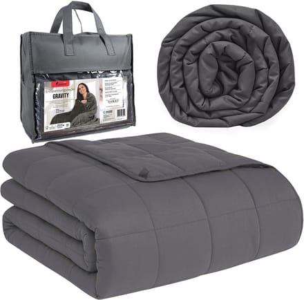 SEVERNO Home Gravity 6 - Gewichtsdeken - 150x200 cm - 6,8 kg - Grijs