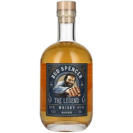 St. Kilian Bud Spencer THE LEGEND Single Malt RAUCHIG 49% Vol. 0,7l