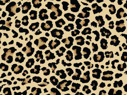 Vinyl | Vloerkleed vinyl | Luipaard | 90x120 cm