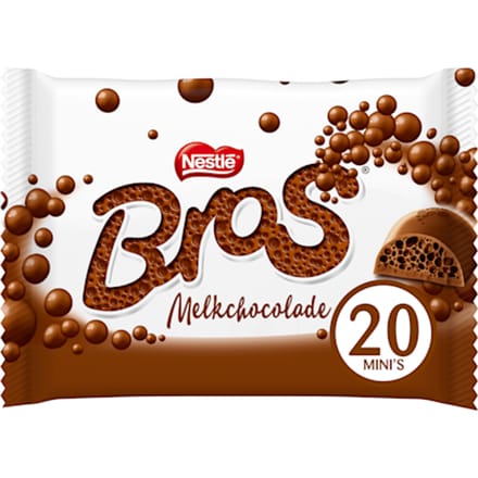 Mini melk chocolade uitdeelzak